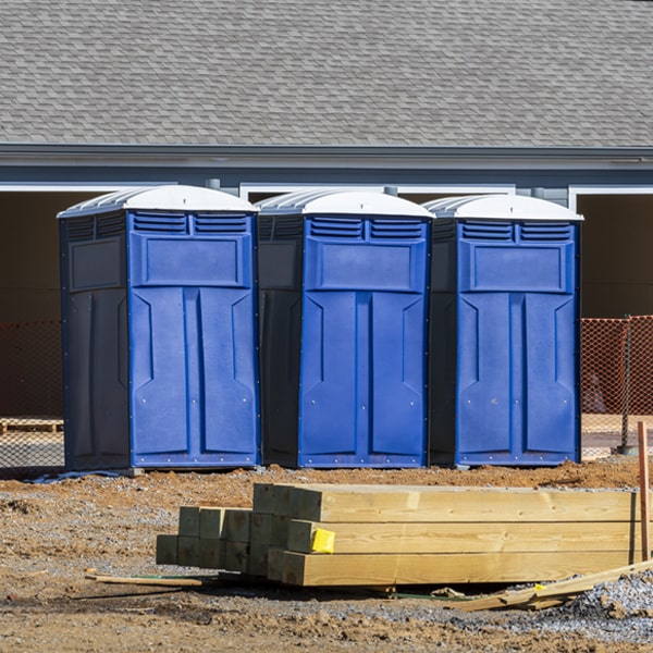 do you offer hand sanitizer dispensers inside the portable restrooms in James Island